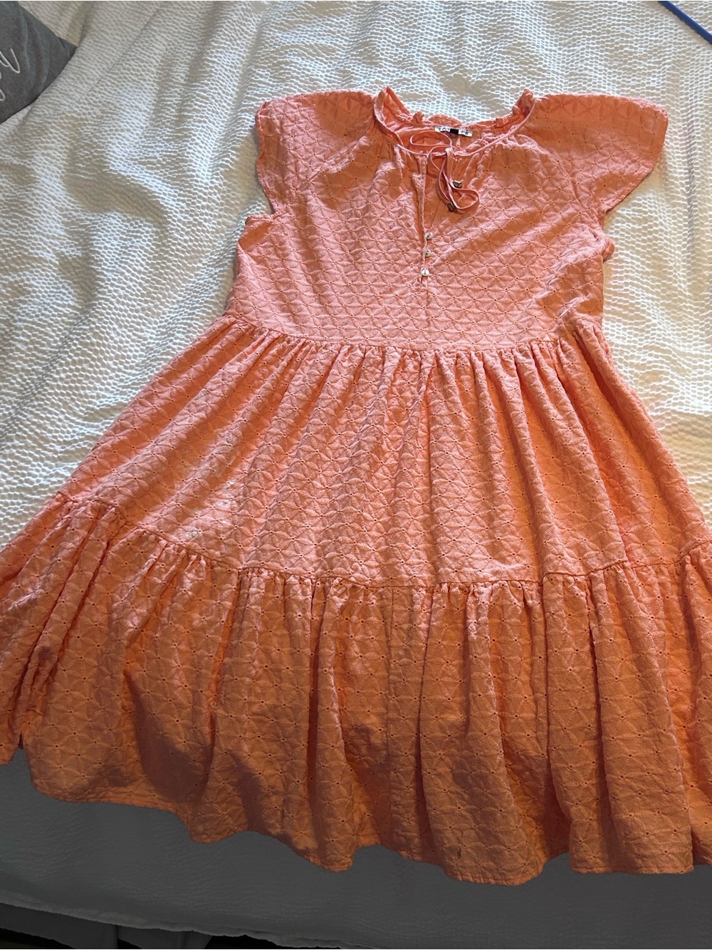 Womens coral dress